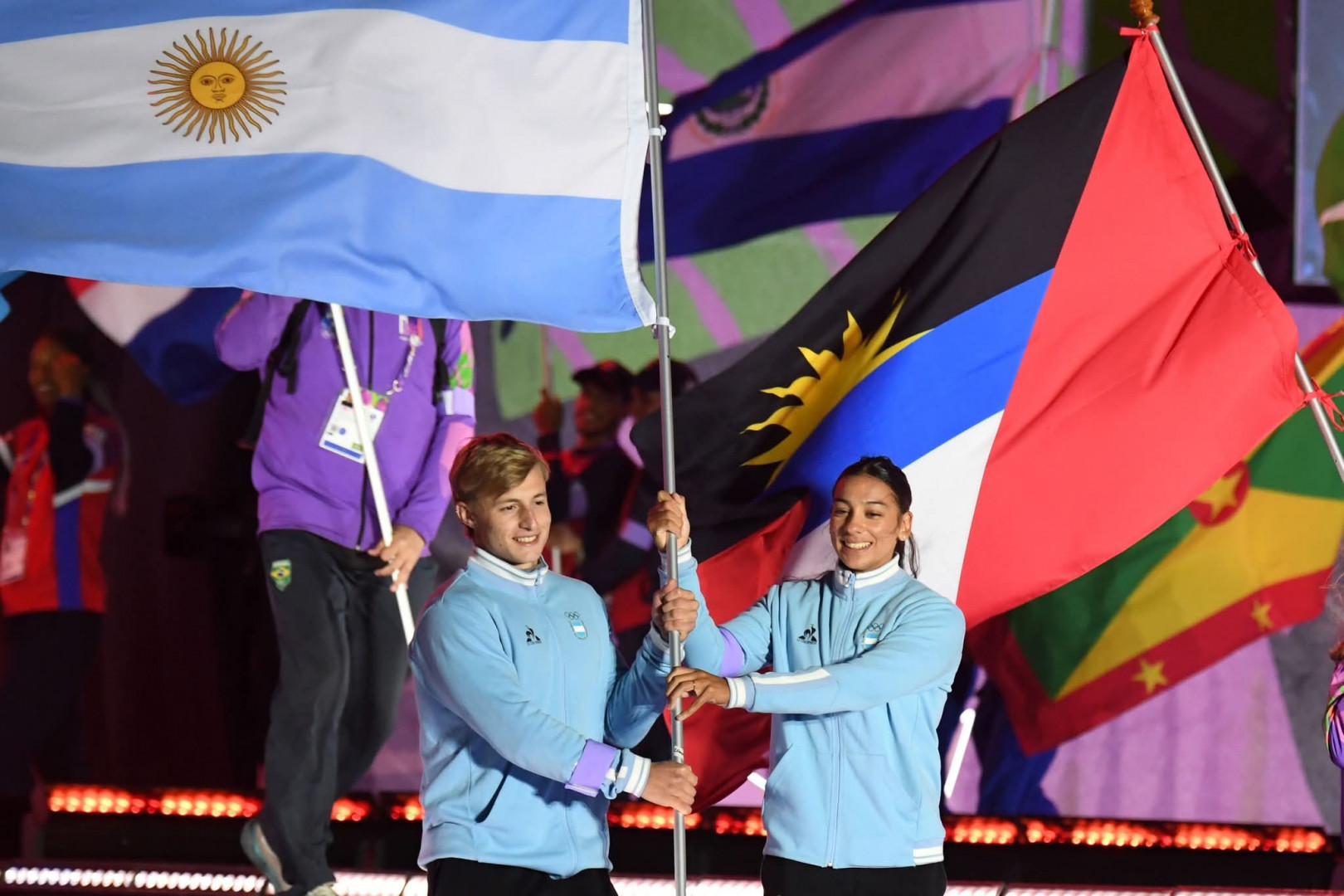 Delegación argentina en los Juegos Panamericanos Junior Asunción 2025